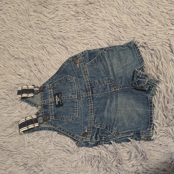 3M Ohsgosh denim overall shorts - Picture 1 of 2